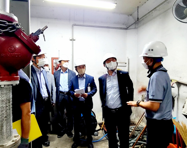 서철모 서구청장, 대덕지하보도 민·관 합동점검