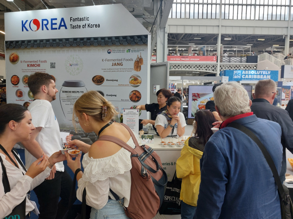 런던 식품박람회(SFFF2022) 한국관 운영 현장