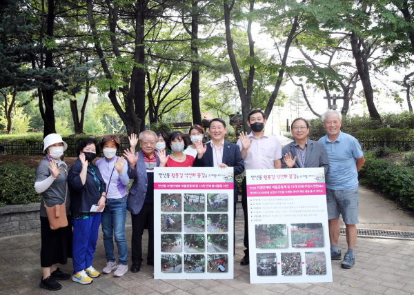 서철모 서구청장, 만년동 현장행정 사진