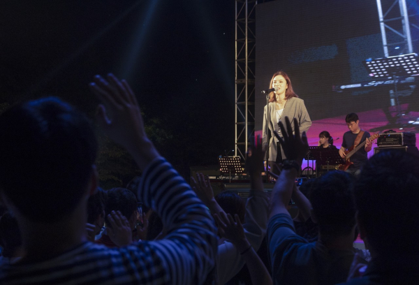 2022 대청호대덕뮤직페스티벌’에 15만여 명이 방문하며 성황 모습