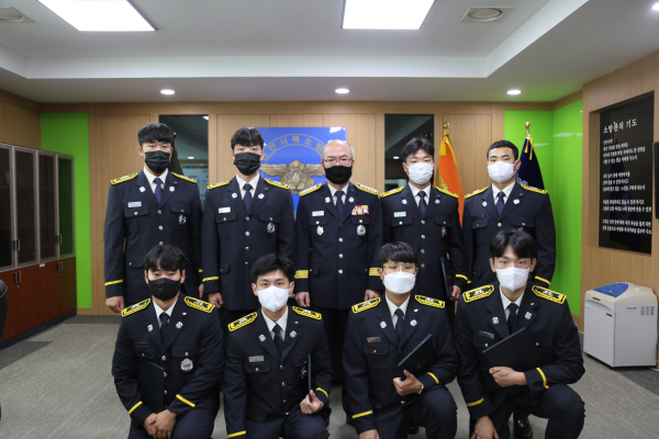 임용장 수여 기념사진/천안서북소방서 제공
