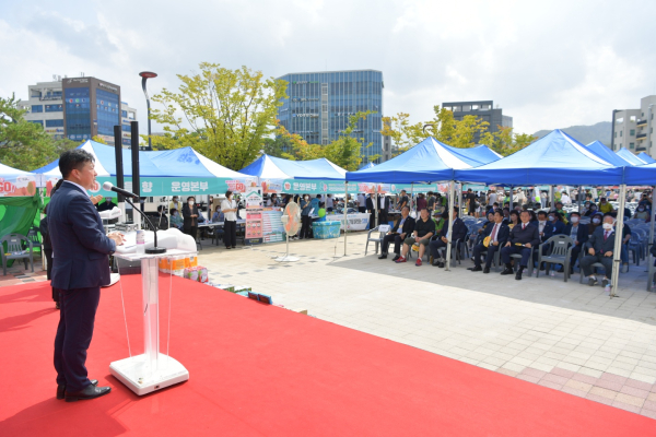 사회복지박람회 개최 모습