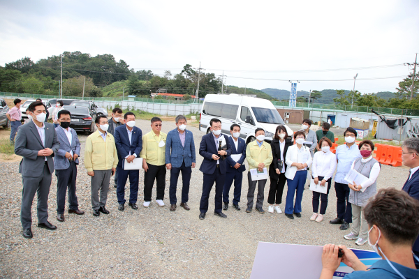 당진시의회, 행정사무감사를 앞두고 현장점검