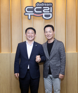 서철모 서구청장 (주)두드림 방문사진