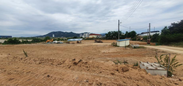 내포신도시 축사철거완료사진