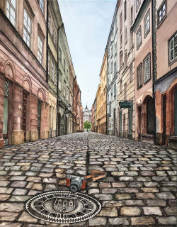 맹현미 작가 대표작품 프라하의 골목길