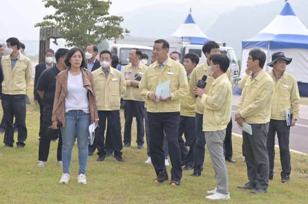 최원철 시장, 축제장 전반에 대한 현장점검 실시