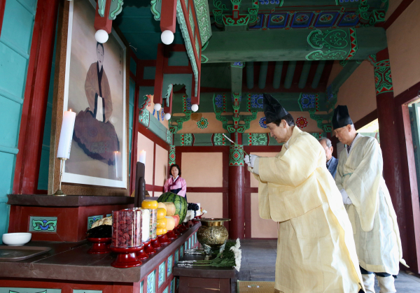 제26회 도미부인 경모제 개최 모습