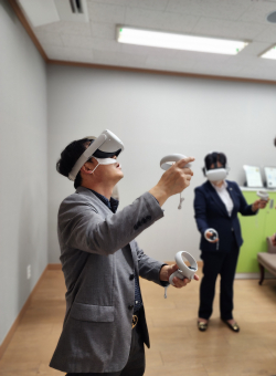 대전광역시교육위원회, 에듀힐링센터 방문 모습