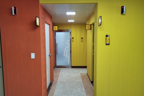 외삼초등학교 화장실 개선 사업 후 모습