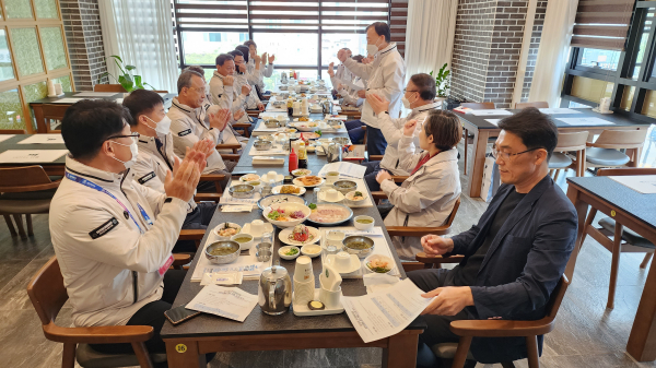 직속기관 간담회 개최 모습