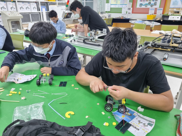 전기전자제어과 교육기부(진로체험) 프로그램 사진