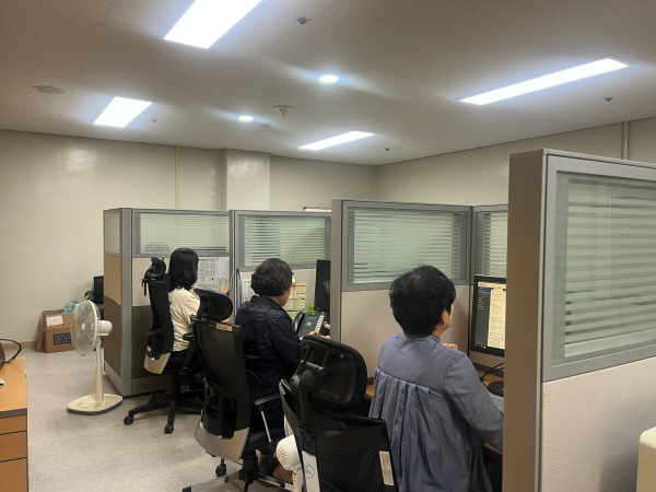 지방세 납세지원 콜센터 전경