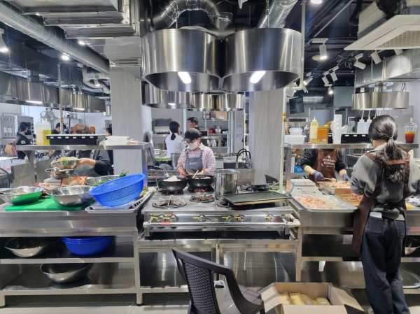 더본외식산업개발원을 통한 축제 먹거리 컨설팅 모습