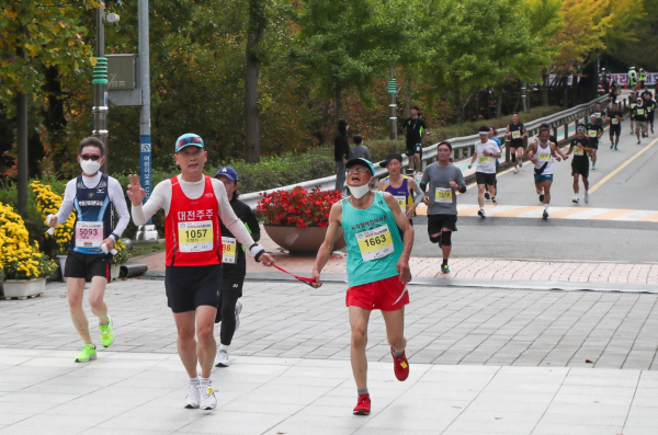 ‘제21회 대청호마라톤대회’ 개최 모습