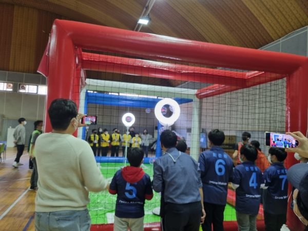 제2회 대전광역시교육감배, 2022 전국 유소년 드론축구 대회 개최 모습