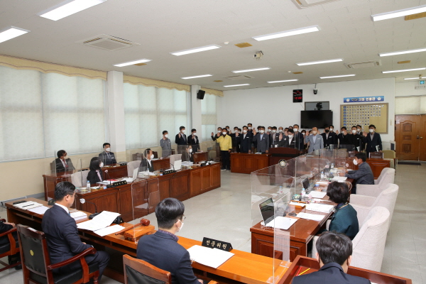 서천군의회 행정사무감사 돌입