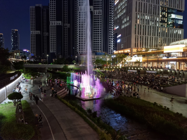 방죽천 음악분수