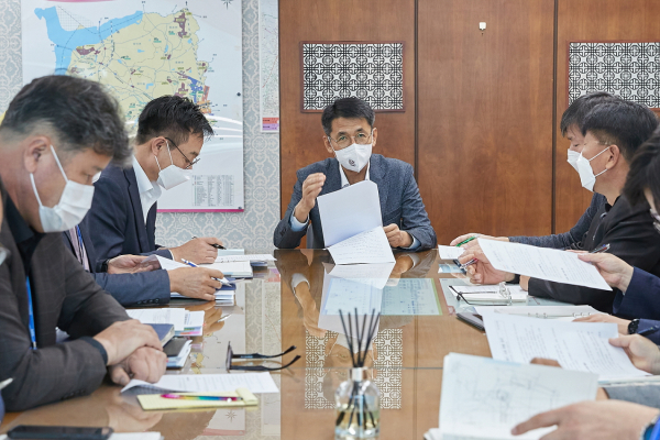 이태규 부시장 주재 ‘레고랜드 사태’ 관련 긴급 대책회의 진행 장면