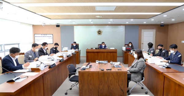 제341회 정례회 복지환경위원회 행정사무감사