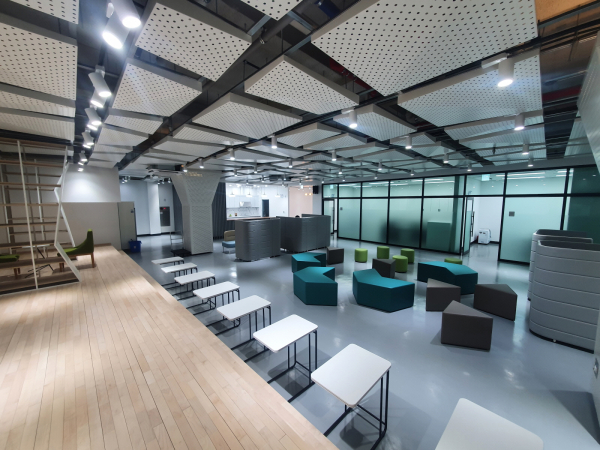 부여군 청년센터 내부 모습