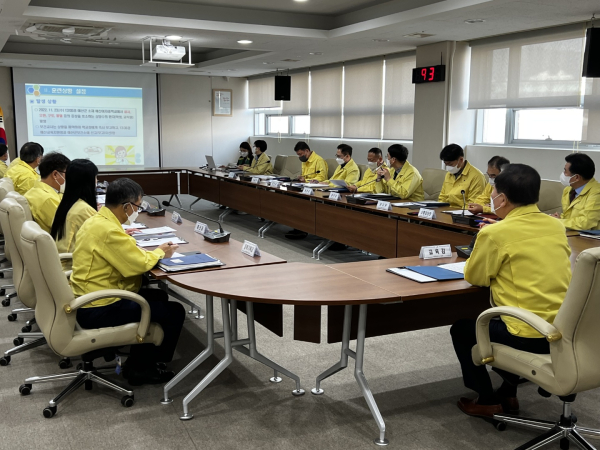 식중독 사고 가정 교육감 주재 토론훈련