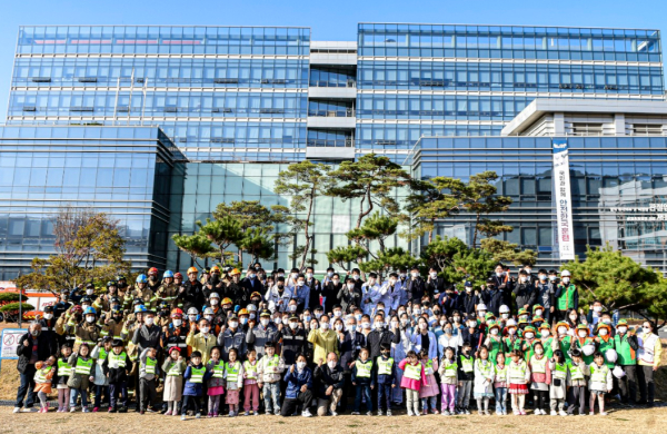 재난대응안전한국훈련 현장종합훈련 단체사진