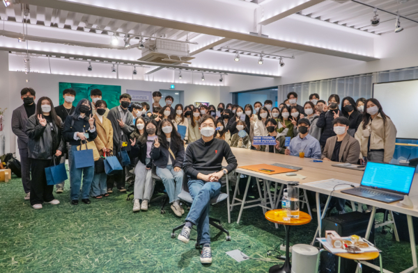 제3회 계룡장학재단 아이디어 공모전 인큐베이팅 단체사진