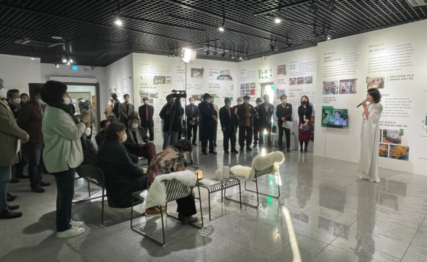 대전문학관, 개관 10주년 기념 축하공연 행사 모습