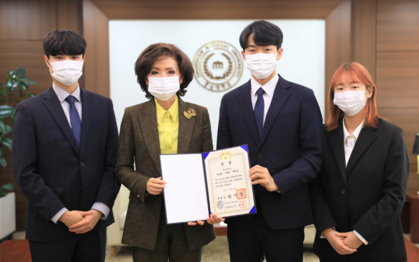충남대 박성준, 최지훈, 이재은 학생, 2022년 캠퍼스 특허 유니버시아드 대회, ‘대통령상’ 수상