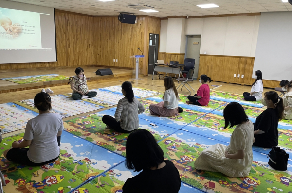 청양군 ‘행복한 산모 교실, 모유 수유 클리닉’ 호평