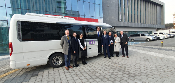 벨파스트시 환담 모습