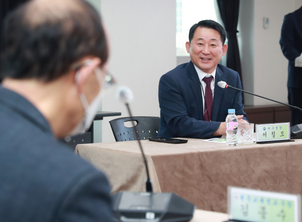 9일 서구청 장태산실에서 열린 업무 협약식 사진