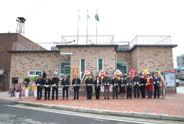 지난 10일 남문1리 마을회관 준공된 모습