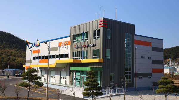 서산시 학교급식 지원센터 전경