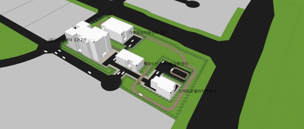 충남대학교 내포신도시 산학협력용지 공간조성(안)