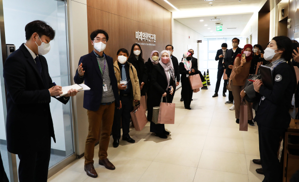 "아세안 10개국 공무원 방한 연수단" 세종충남대병원 방문 모습