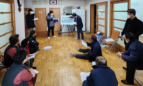 청양군, 수해복구 및 소하천 정비사업 설명회 개최