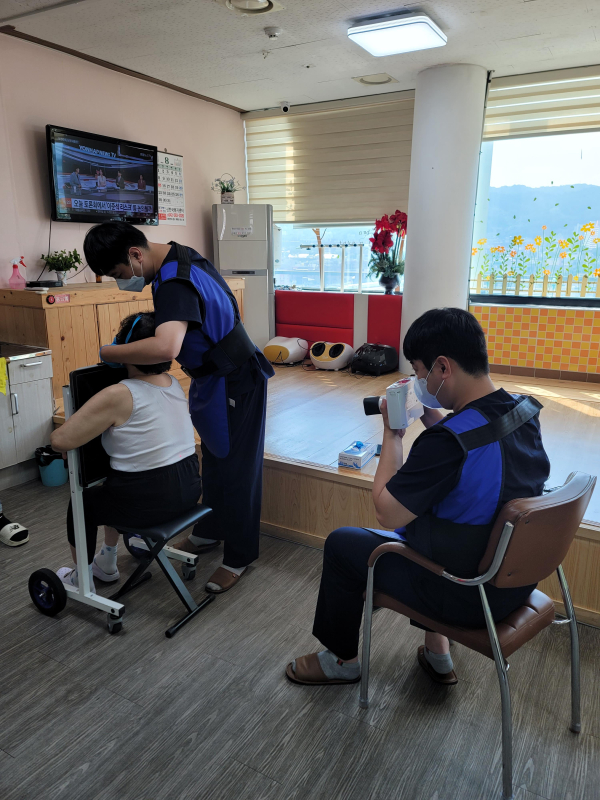 찾아가는 노인 결핵 검진