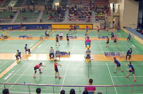 2016년 제97회 전국체육대회 배드민턴 경기(당진실내체육관)