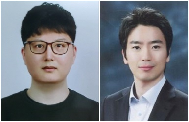 전자공학과 김건주 대학원생(왼쪽), 이경재 교수