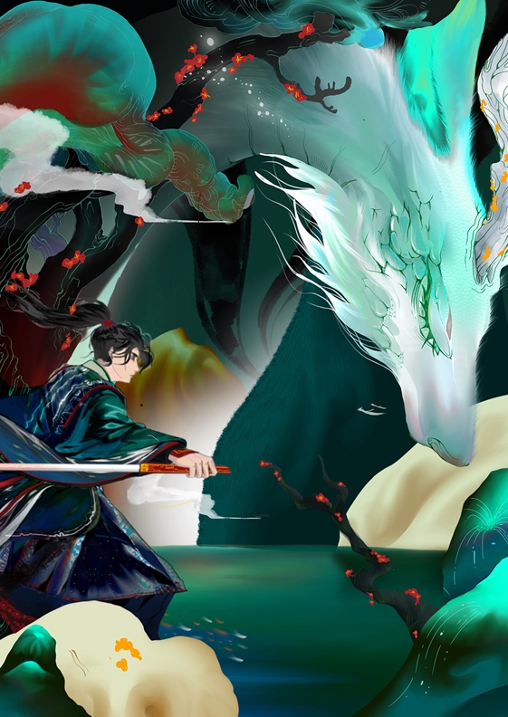 일러스트레이션 부문 금상 수상작품