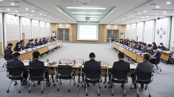 27일 서산시청 대회의실에서 열린 민선8기 일자리종합계획 수립 최종보고회 모습