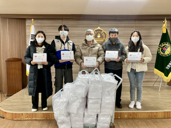 연말계기, 대전·세종 대학 RCY 사랑과 존경이 담긴 직접 만든 빵 세트 전달