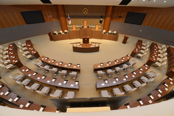 충남도의회 본회의장