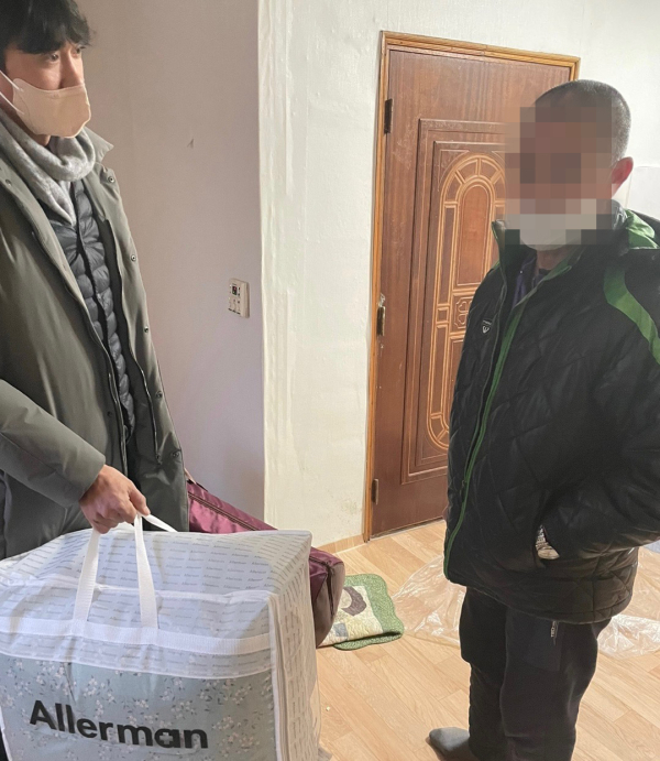 홍성읍지역사회보장협의체, 따뜻한 겨울 보내기 난방 물품 전달