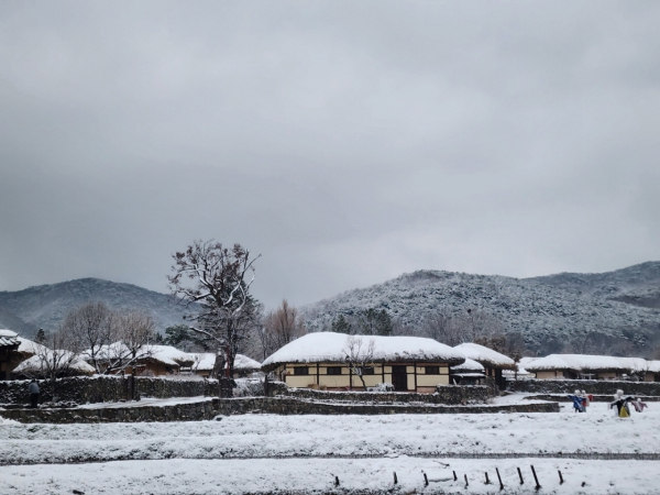 외암민속마을 민박 시설 전경