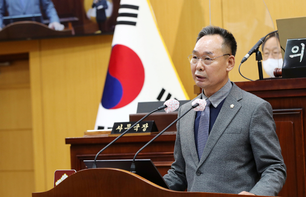 제281회 임시회 - 개회 (5분 발언 이수의 의원)