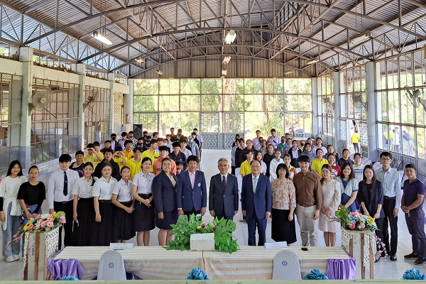 태국 치앙마이 등을 방문해 현지 고교와 교류협력협약(MOU) 체결식 모습