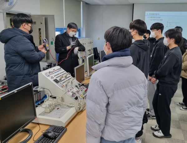 고교-대학연계 원클래스 학생강좌 운영 모습